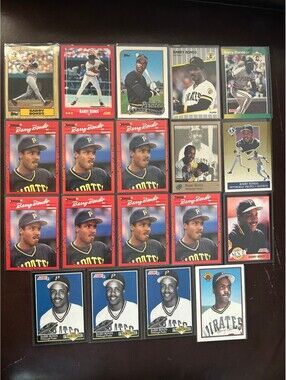 BARRY BONDS COLLECTION + 1987 TOPPS RC NM + 3 RARE ERROR NO. AFTER INC+19 NM LOT
